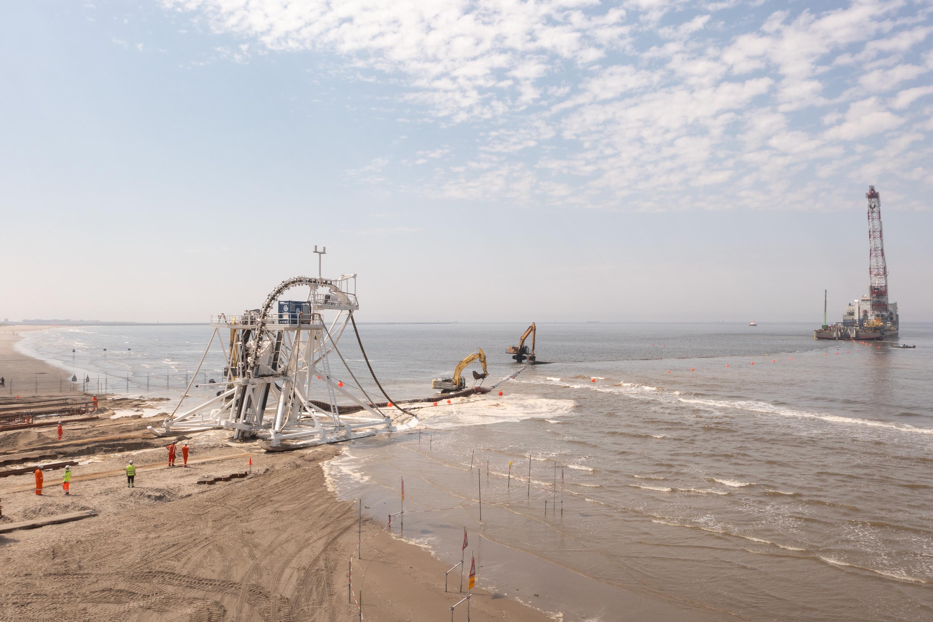 Kabel begraven Wijk aan Zee