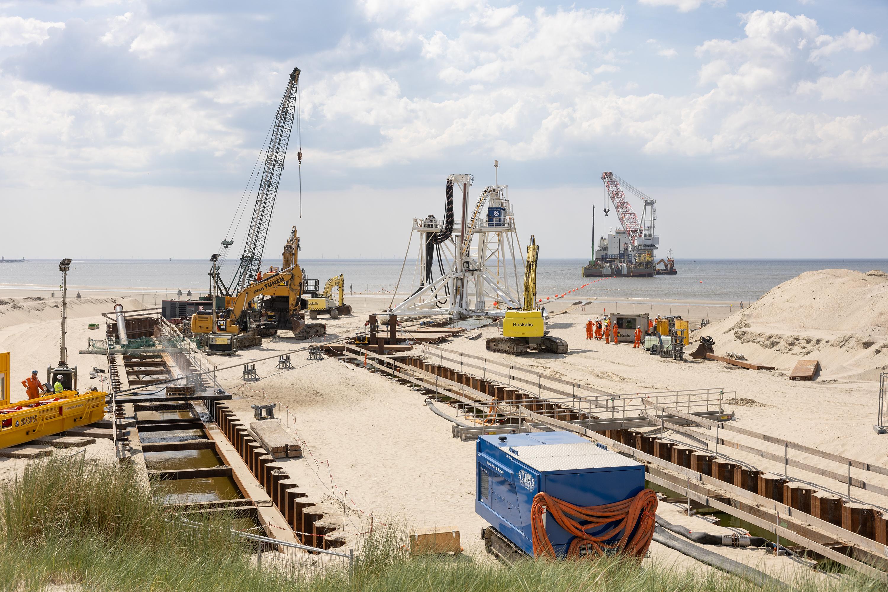 Werkzaamheden project Net op Zee Hollandse Kust